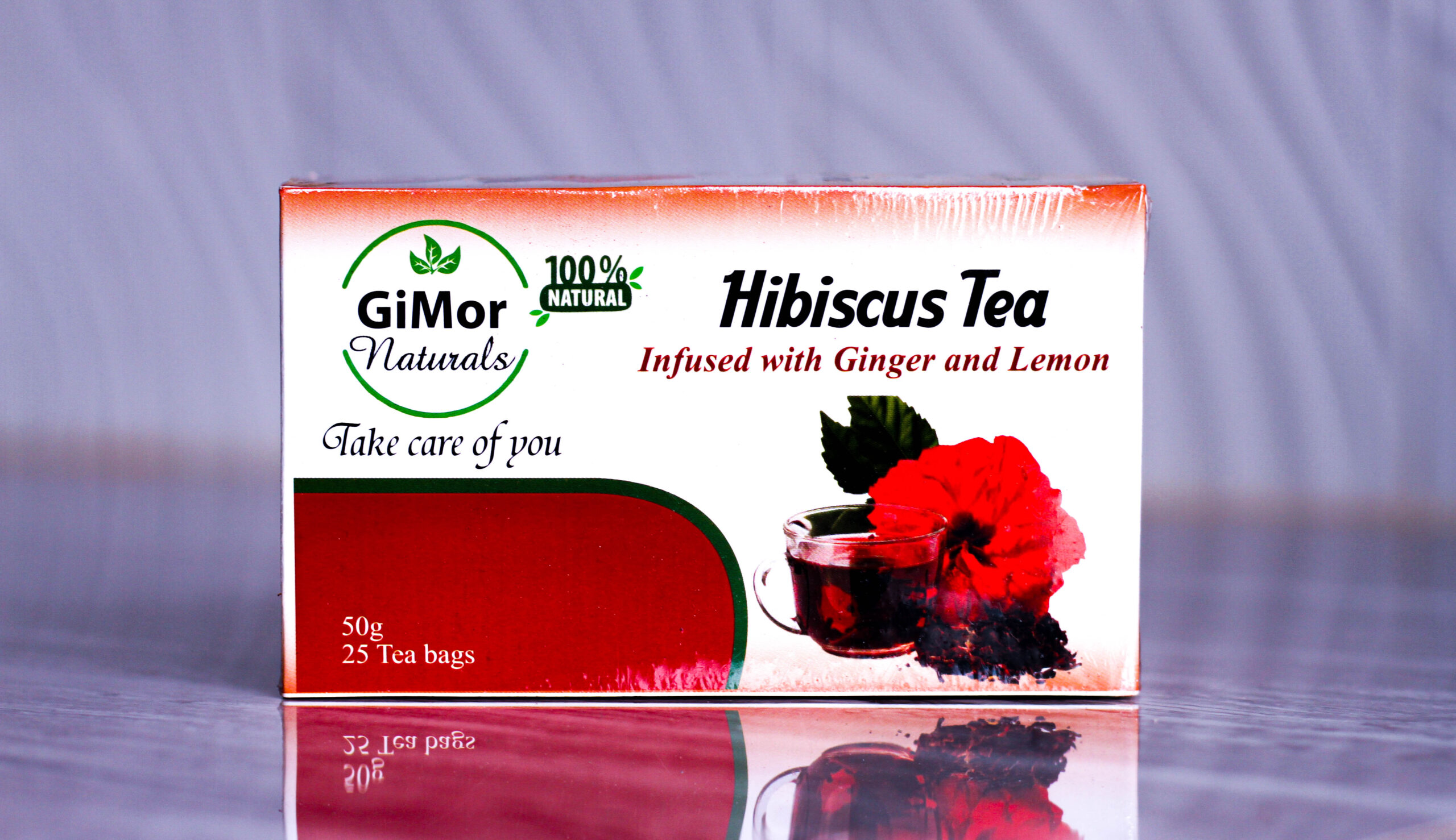 Hibiscus Tea in tea bags Easy to use